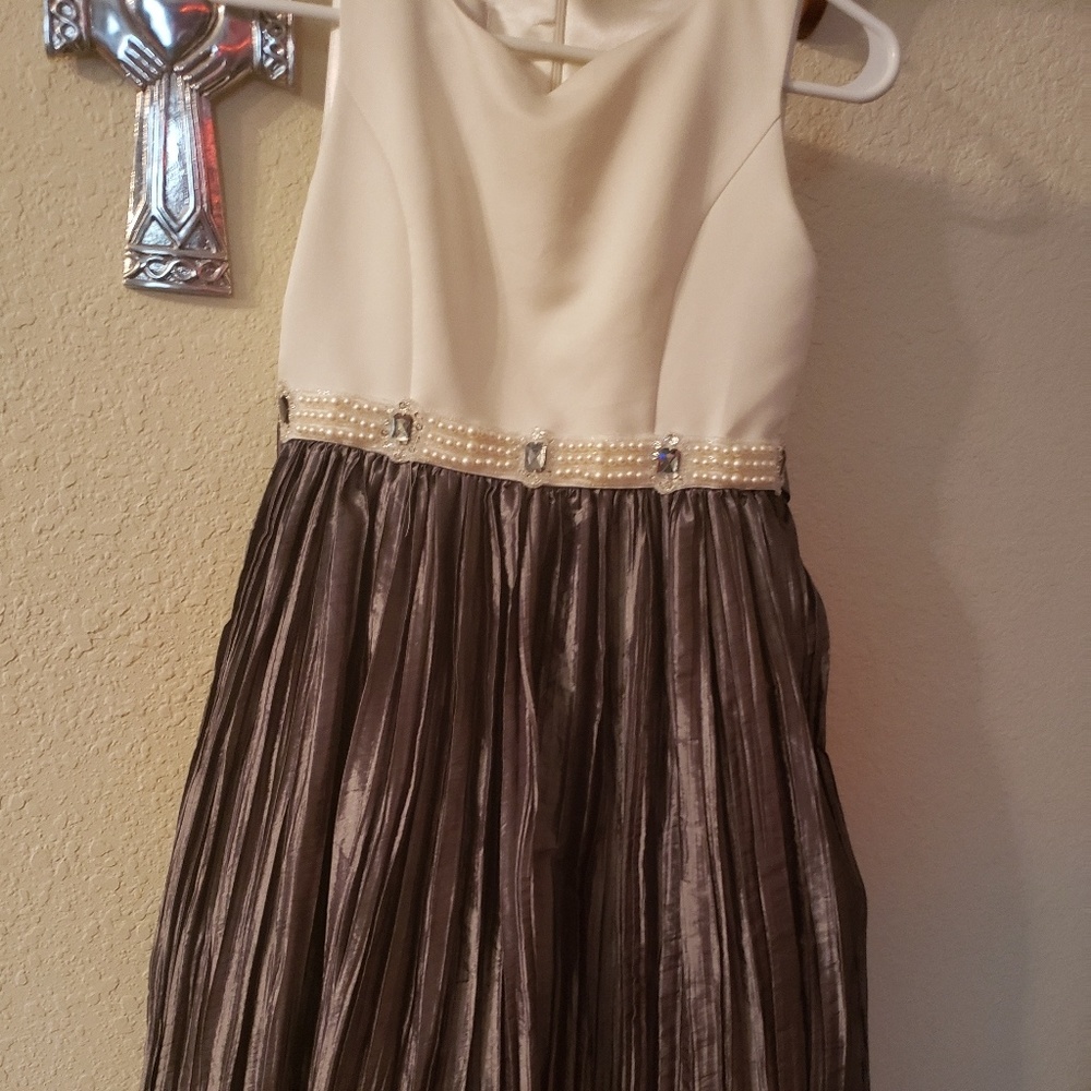 Girls dress, runs small